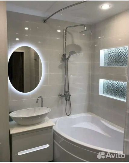 Ремонт ванной комнаты под ключ