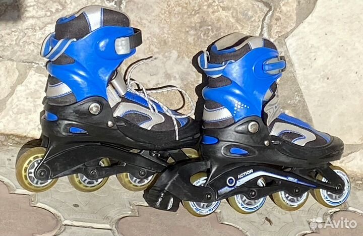 Роликовые коньки Action (размер 34-37)