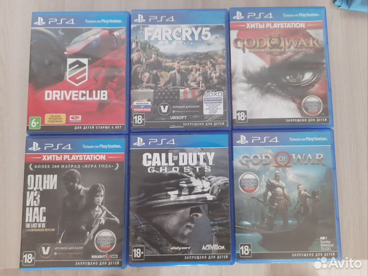 Игры для приставок ps4