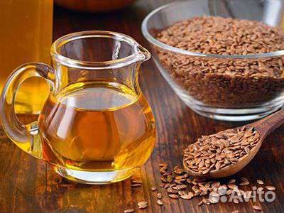 Льняное масло холодного отжима