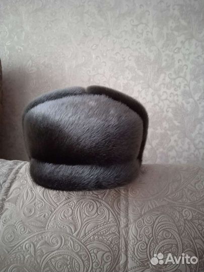 Меховая мужская кепка