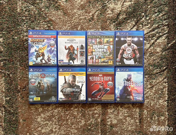 Игры для Sony PlayStation 4 + Аксессуары для Sony