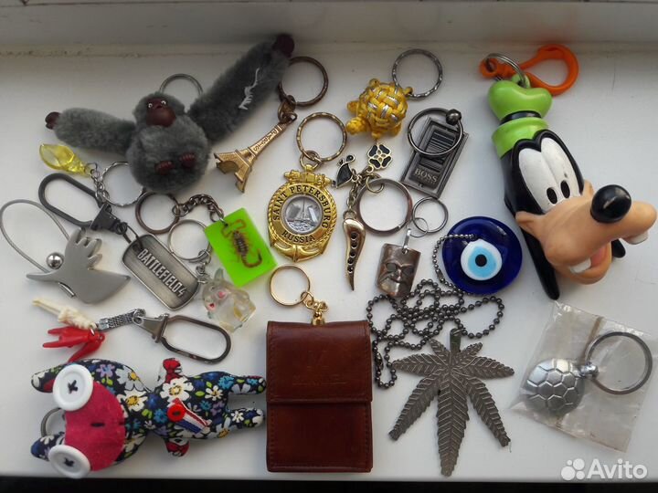 Брелки из разных стран