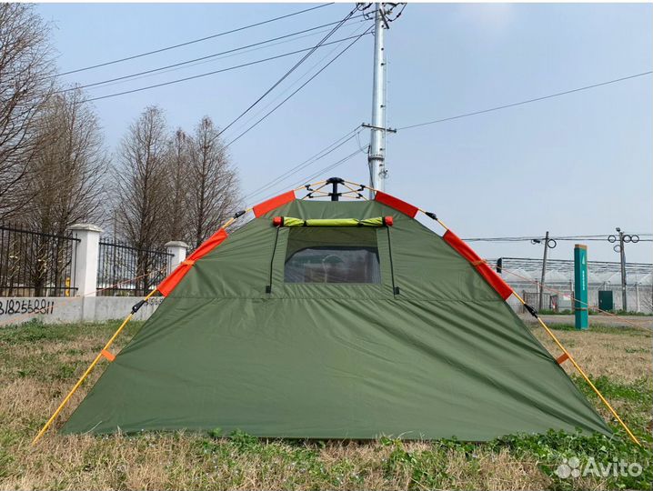 Палатка туристическая 3 местная автоматическая