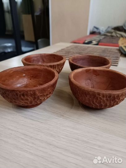 Пиалы для чайной церемонии глина