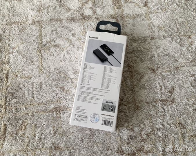 Power bank Baseus 20000 mAh и 22.5W. Новый