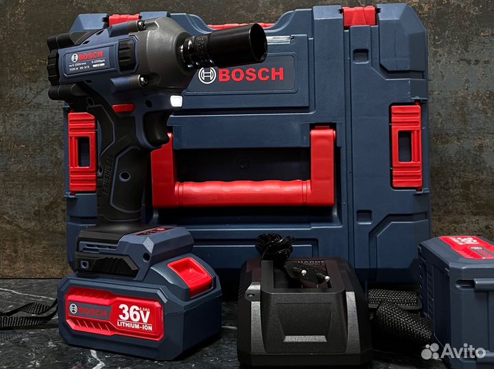 Гайковерт бесщеточный Bosch 550N.M