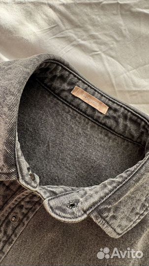 12 storeez джинсовое платье/рубашка