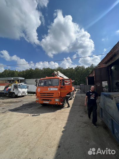 Автобетоносмеситель КамАЗ 65115, 2014