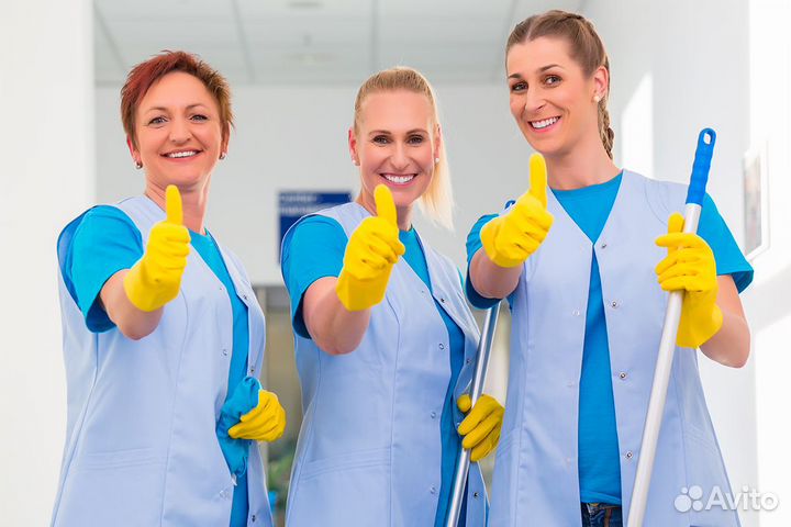 Уборщица(к) в торгово-офисный центр
