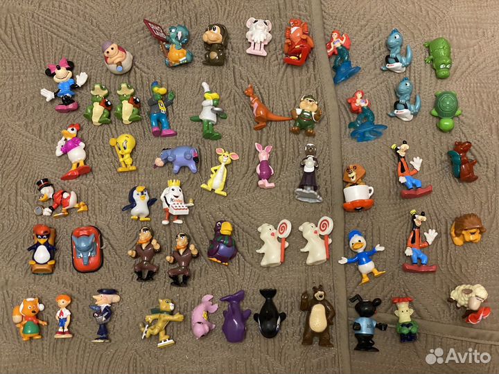 Игрушки из киндеров пакетом