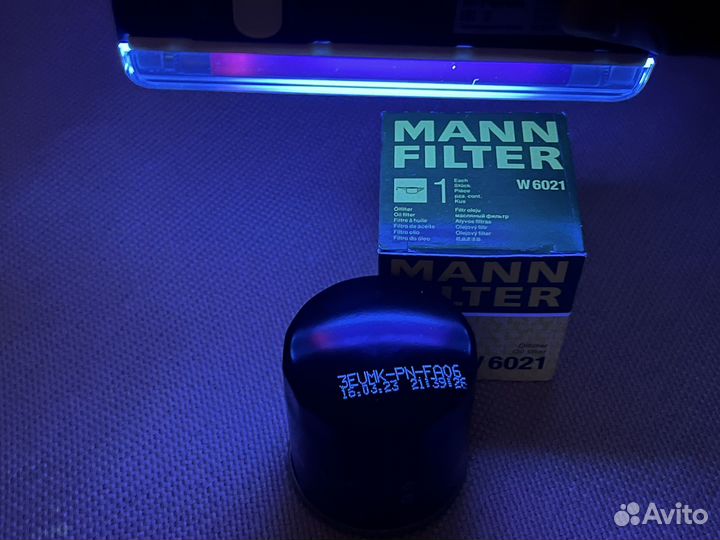 Фильтр масляный Mann W6021