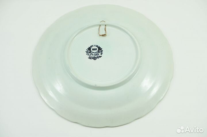 Керамическое настенное блюдо. Винтаж. boch. Delfts