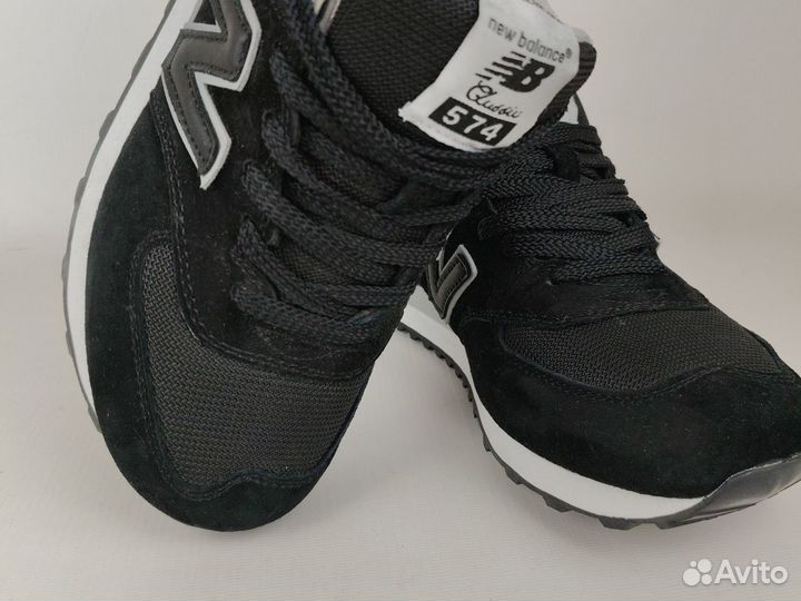 Кроссовки мужские new balance 574 замша