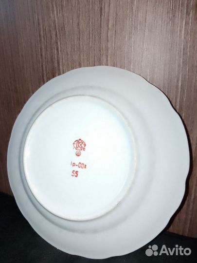 Тарелки столовые СССР