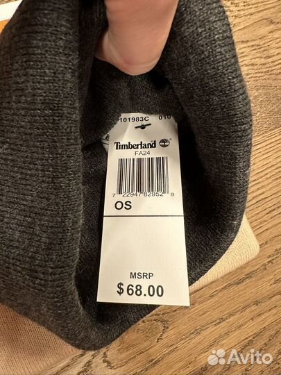 2 шапки Timberland. Оригинал