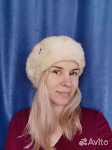 Берет норковый