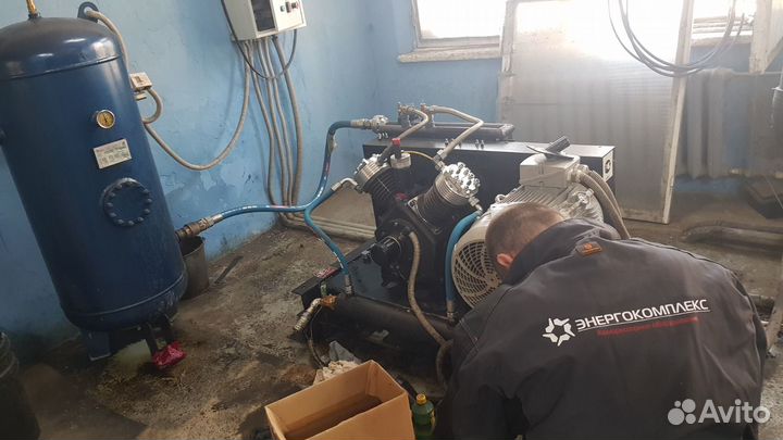 Линия сжатого воздуха для выдува пэт тары