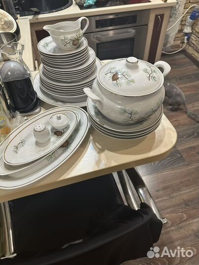 Сервиз столовый СССР 6 персон