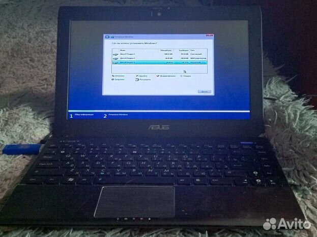 Ноутбук нетбук Asus 1225b