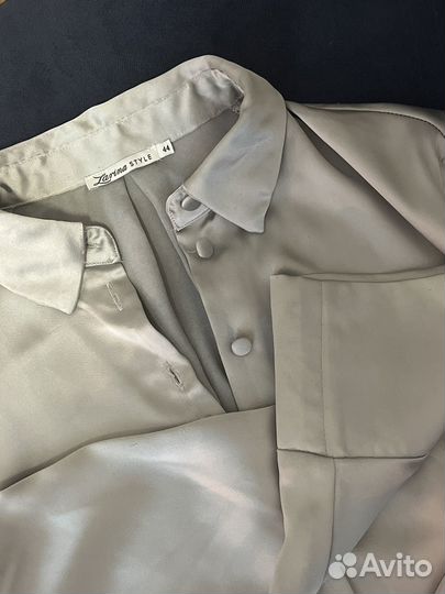 Шелковая рубашка женская