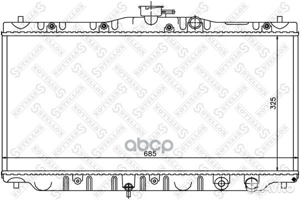Радиатор системы охлаждения АКПП Honda Accord
