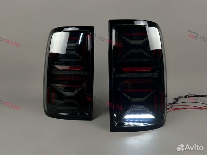 Стопы Volkswagen Amarok 10-20г Дымчатые