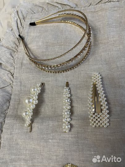 Ободок со стразами choupette на выпускной