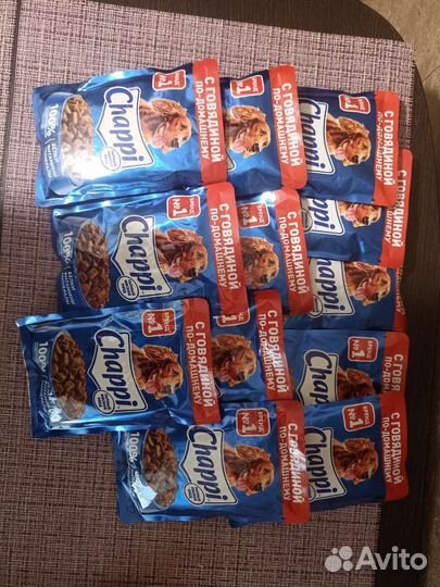 Влажный корм для собак chappi и pedigree