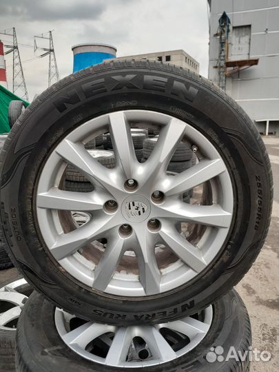 Колеса на porsche cayenne r18