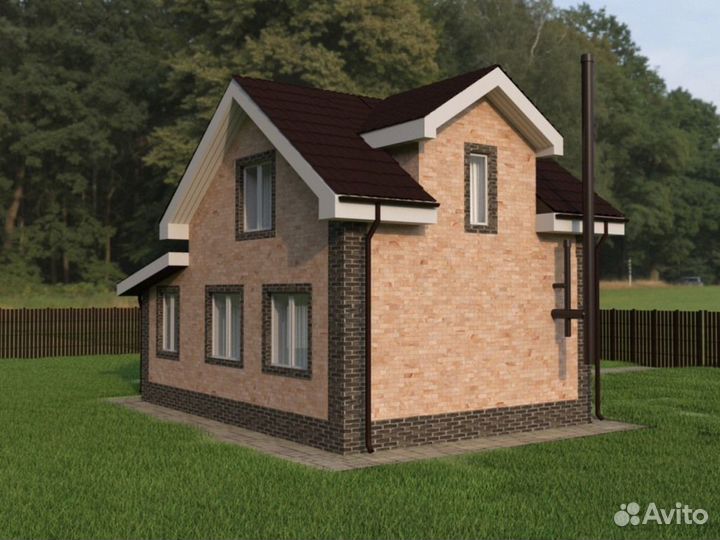 Альбом Проект дома - 57,26 м2