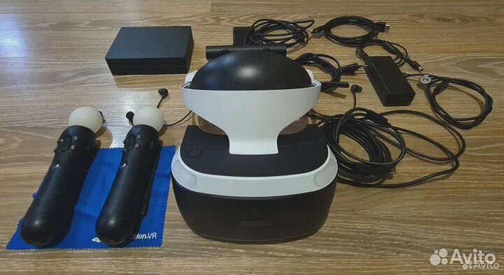 VR Шлем виртуальной реальности Sony PS4 v2 + 2Move