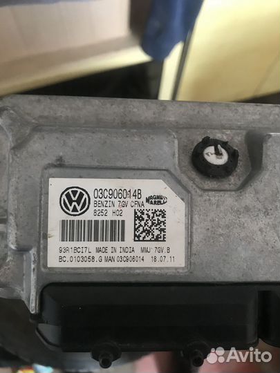 Блок управления двигателем Volkswagen Polo 2011+