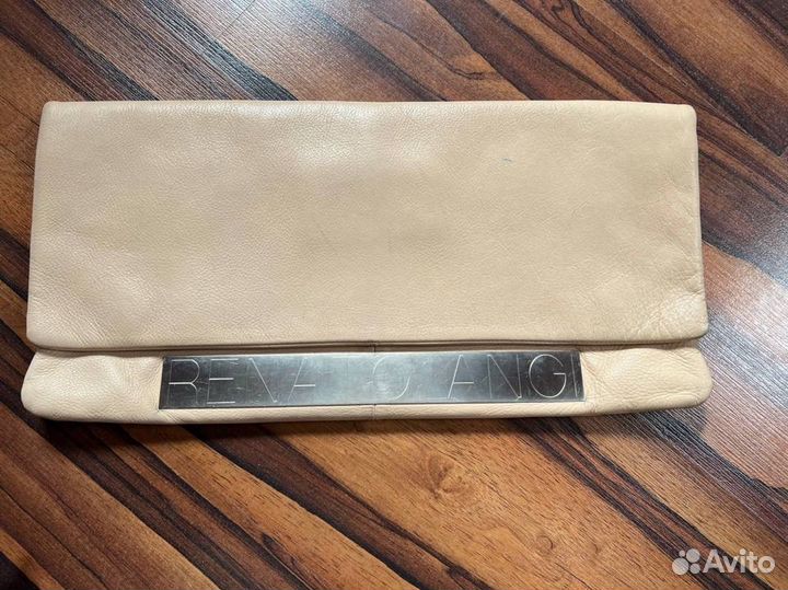 Сумка клатч натуральная кожа renato angi