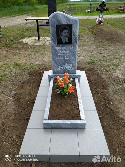 Памятники Мрамор, Гранит, установка,плитка