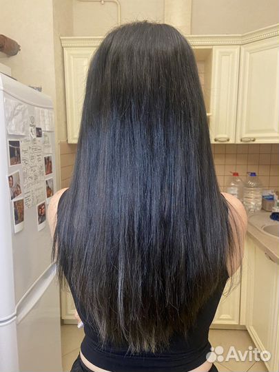 Кератиновое выпрямление волос