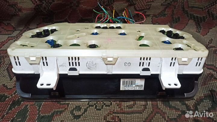 Subaru forester sf5 приборная панель