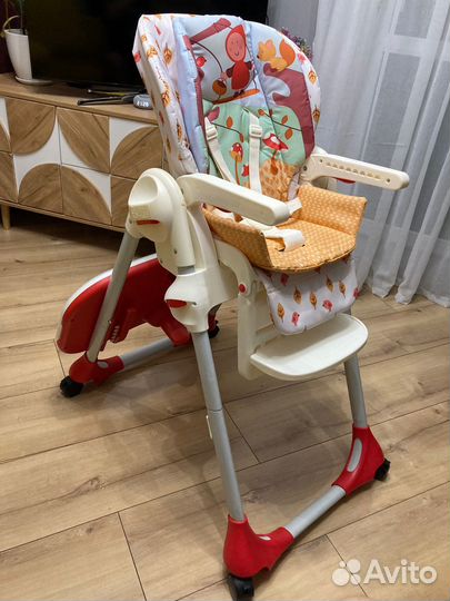 Стульчик для кормления chicco polly