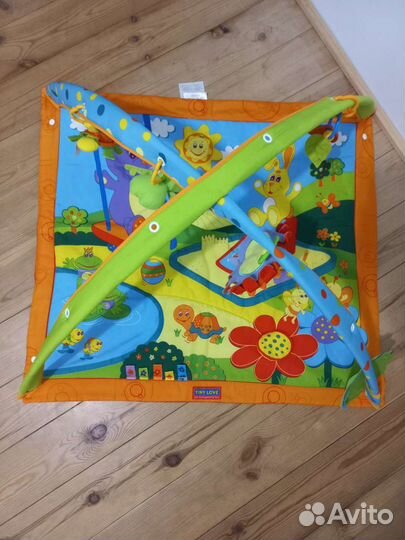 Развивающий коврик tiny love солнечная полянка