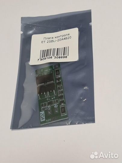 Плата контроля ET 2SBLi-20A4820