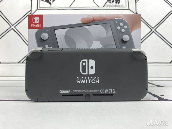 Новый прошитый Nintendo Switch Lite