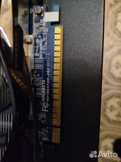 Видеокарта Gigabyte GTX 650 TI 2GB