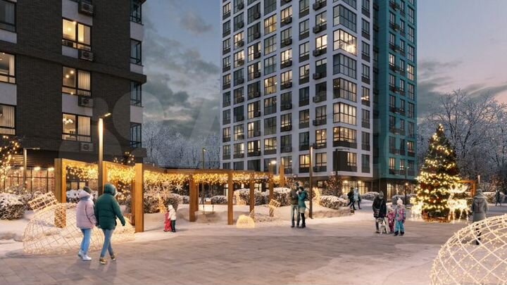 Квартира-студия, 23,7 м², 15/19 эт.