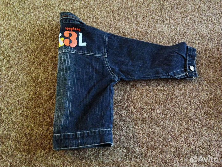 Джинсовая куртка для мальчика