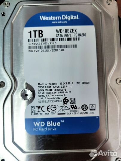 Жесткий диск WD 1TB