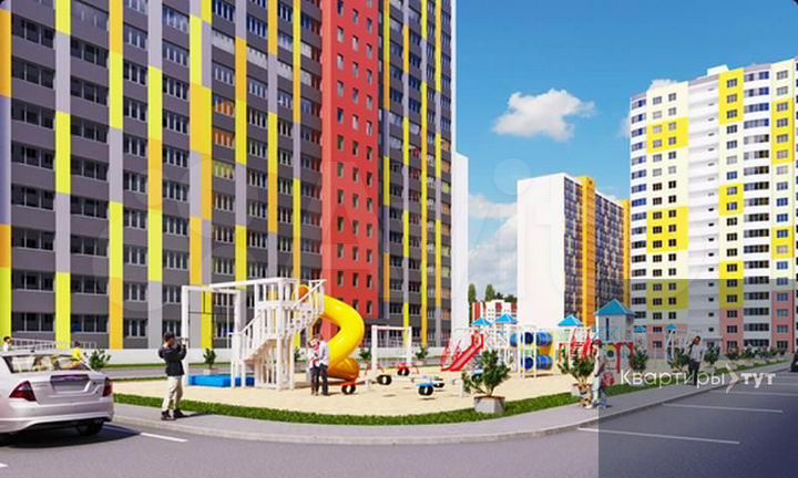 Квартира-студия, 37 м², 14/18 эт.