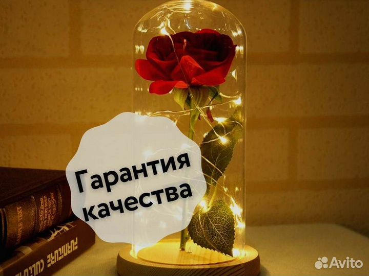 Роза в колбе