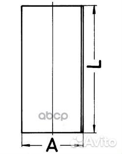 Гильза d93.647 STD 89032190 kolbenschmidt