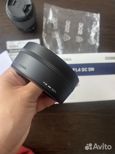 Объектив Fujifilm x mount 30mm F1.4 DC DN