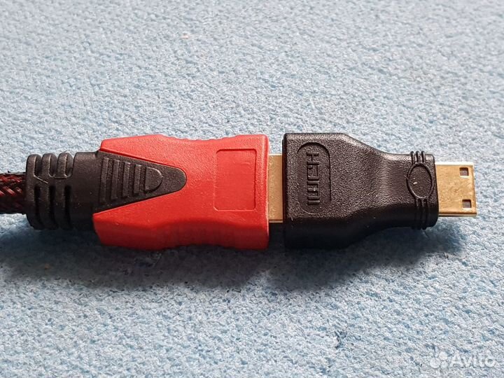 Переходник с Hdmi на Mini Hdmi (монолитный)